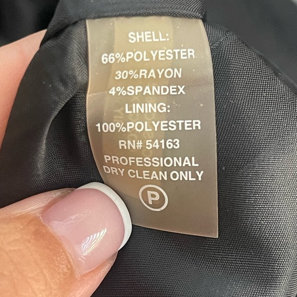 Calvin Klein Women's Black and White Midi Dress - Picture 6 of 7